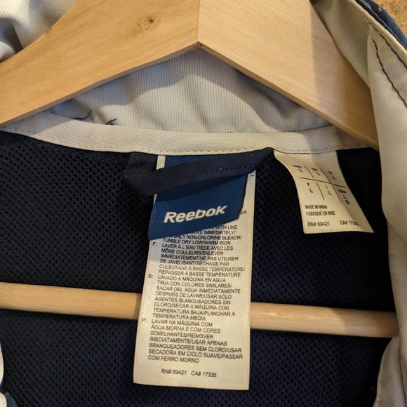 Reebok Track Jacket Men's Large - Picture 4 of 6